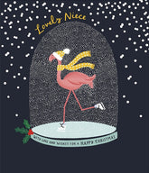 UK Greetings Lovely Niece Christmas greeting card with festive design and heartfelt message for the holiday season.