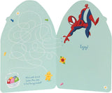 Marvel Easter card for him featuring Spider-Man design from UK Greetings, with a matching envelope on a white background.