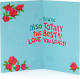 UK Greetings Mother's Day Card for Grandma from Grandchild, colorful greeting card with cheerful design for celebrating moms
