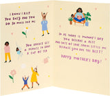 UK Greetings Mother's Day card with envelope, featuring a sweet mummy design, measuring 149 x 229mm.