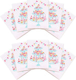 Set of 10 UK Greetings blank inside greeting cards, versatile for all occasions, featuring colorful and decorative designs.
