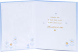 UK Greetings New Home luxury laser cut congratulations card featuring intricate design and text for celebrating new beginnings.