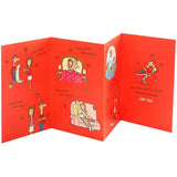 UK Greetings funny Valentines Day card for him or her, featuring humorous design and included envelope, perfect for expressing love.
