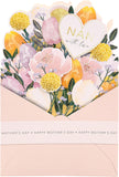 UK Greetings pop-up design Nan Mother’s Day greeting card with colorful floral and heartfelt message inside.