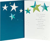 UK Greetings Sentimental Grandson Birthday Card featuring heartfelt message and colorful design, perfect for celebrating a grandson.