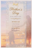 UK Greetings Mother's Day card featuring soft sentimental design, ideal for expressing love and appreciation.
