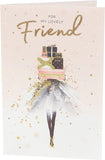 UK Greetings Special Friend Christmas Card featuring festive design and heartfelt holiday message for friends.