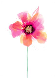 UK Greetings Boutique stand-alone greeting card featuring floral design, perfect for special occasions, with a foldable format.