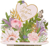 UK Greetings Royal Horticultural Society greeting card, stand-alone design featuring floral artwork, 150-pack of greeting cards.