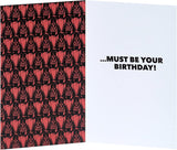 UK Greetings Star Wars Darth Vader birthday greeting card for him or boy, featuring Darth Vader design on a greeting card.