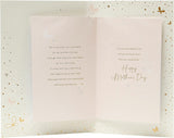 UK Greetings Mother's Day greeting card with a stunning floral design, perfect for celebrating moms.