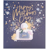 UK Greetings Mothers Day card featuring a stunning perfume design with elegant floral accents and delicate typography.