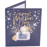 UK Greetings Mother's Day card featuring a stunning perfume design, decorative floral accents, and elegant greeting card details.