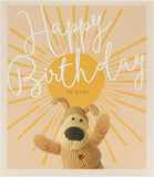 UK Greetings Sunshine Boofle birthday card featuring cheerful Boofle design with bright sunshine and playful illustrations.