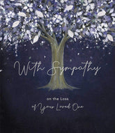 UK Greetings sympathy card for loss of loved one, condolence greeting card with respectful design for bereavement.