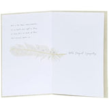 UK Greetings sympathy and condolence greeting card with inspirational message for loss and thinking of you.
