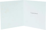 UK Greetings Teddy Bear Baby Boy greeting card featuring a cute teddy bear illustration on a cheerful background.