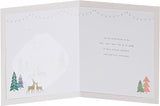 UK Greetings The One I Love Christmas Card, festive greeting card with holiday design and heartfelt message inside.