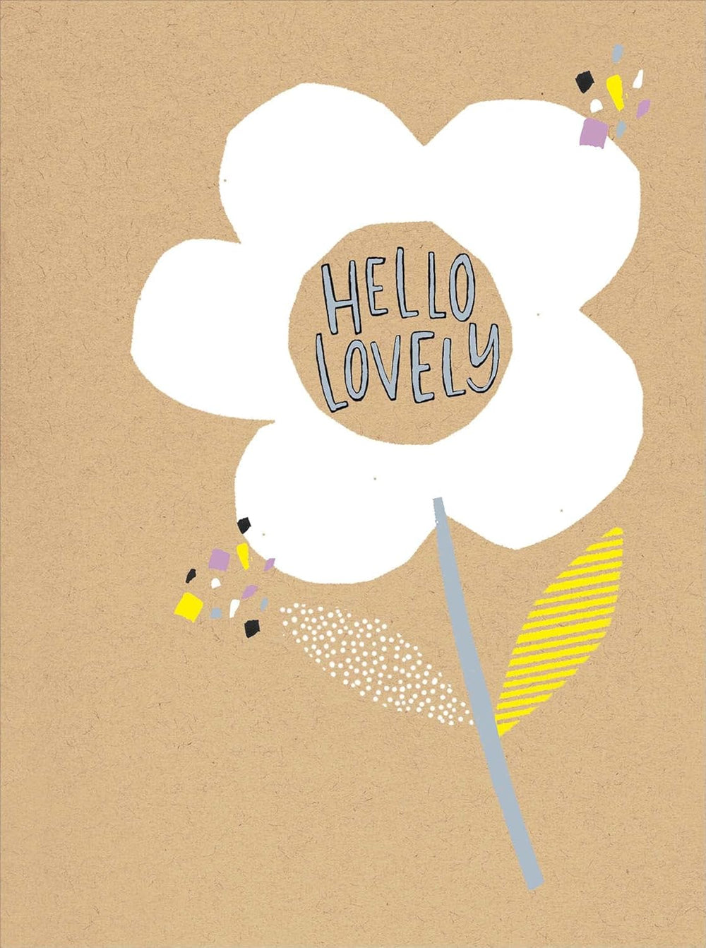 UK Greetings Thinking of You Friendship Card showing colorful floral design, perfect for sending warm thoughts to a friend.