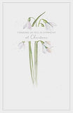 UK Greetings Thinking of You in Sympathy Christmas Card, a heartfelt greeting card with seasonal imagery and compassionate message.