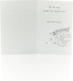 UK Greetings Thinking of You Road to Recovery greeting card with uplifting design, perfect for showing support and care.