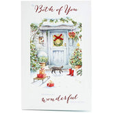 UK Greetings To Both of You Christmas Cards featuring festive holiday designs for sending warm wishes.