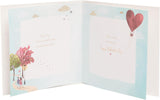 UK Greetings Valentine's Day card for wife featuring a cute couple scene, ideal for expressing love and affection.