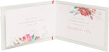 Pink floral Valentine’s Day greeting card for wife by UK Greetings featuring a romantic floral design.