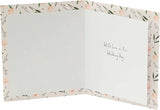 UK Greetings wedding congratulations card for bride and groom, featuring elegant design and heartfelt message for special occasion.