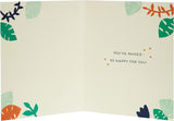 UK Greetings Well Done Monkey congratulation card for passing exams, featuring a cheerful monkey illustration for celebration.