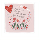 UK Greetings wife Valentine's Day greeting card featuring heartfelt message for a loving wife with romantic floral design.