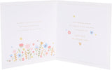 UK Greetings Mother's Day Card for Mum featuring a cute keepsake attachment design, perfect for celebrating Mother’s Day.