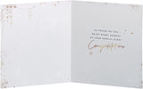 UK Greetings stunning dress prom greeting card featuring an elegant dress design, perfect for celebrating prom occasions.
