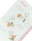 UK Greetings Disney Aristocats birthday card featuring colorful illustration of cats, ideal for celebrating special occasions.