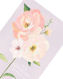 UK Greetings Flower Design Grandma Mother's Day Card, floral stationery with colorful flower illustrations for special occasions