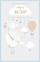 UK Greetings expectant mother's Day card featuring a heartfelt design, ideal for celebrating new mums on Mother's Day.