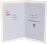 UK Greetings Valentine's Day card for husband featuring a heartfelt design with romantic heart imagery and affectionate message.