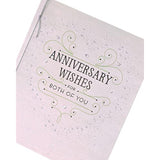 Luxury Anniversary Greetings Card for Both of You - Elegant Design