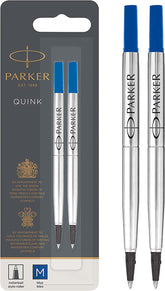 Parker Rollerball Pen Blue 2 Refills
