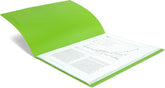 Rapesco Germ-Savvy Antibacterial: A4 Display Book 20 Pocket - Assorted – 6 Books