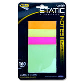 Stik-Ie Card 4x40 Sheet 75X75mm Static Notes