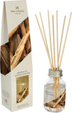 Wax Lyrical Reed Diffuser with Aromatic Sandalwood scent, 100ml bottle, showcasing the diffuser and packaging.