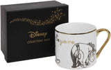 Widdop & Co Disney Classic Eeyore coffee mug, boxed collectible drinkware featuring Eeyore from Winnie the Pooh.