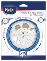 Maped Angle & Circle Maker Template – Assorted Design