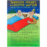 Funny Birthday Card - Birthday Card for Him - Featuring Sherlock Holmes and Dr Watson