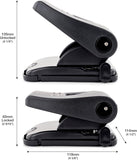 Rapesco Germ-Savvy® Antibacterial: 2-Hole Punch (30 Sheet) – Black (Pack 3)