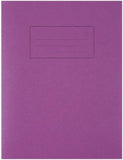 Silvine Exercise Book 229 x 178mm Ruled with Margin Purple