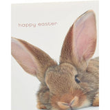 UK Greetings children's Easter greeting card featuring a cute bunny design, colorful Easter-themed illustration, 159x159mm.