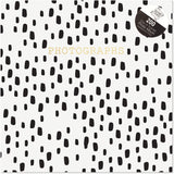 Tallon White with Black Spots 6x4 Photo Album | Memo Slip-In | Holds 200 Photos