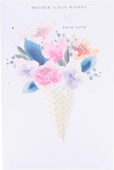 UK Greetings Mother's Day Card for Mum from your Son - Floral Bouquet Design